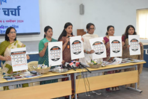 AIMC President Ms. Alka Lamba ji launched the ‘Kharche Pe Charcha’ campaign in Mumbai